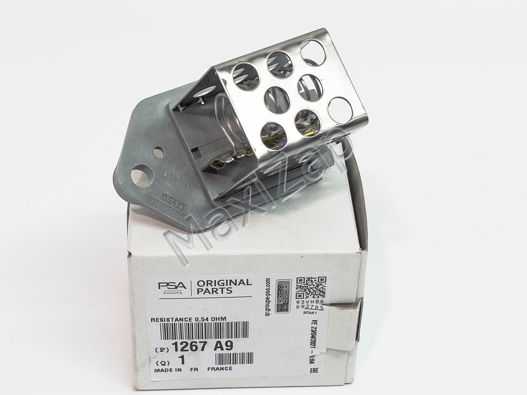 1267A9 PEUGEOT / CITROEN Резистор охлаждения ДВС 406/607/807/Partner/Berlingo
