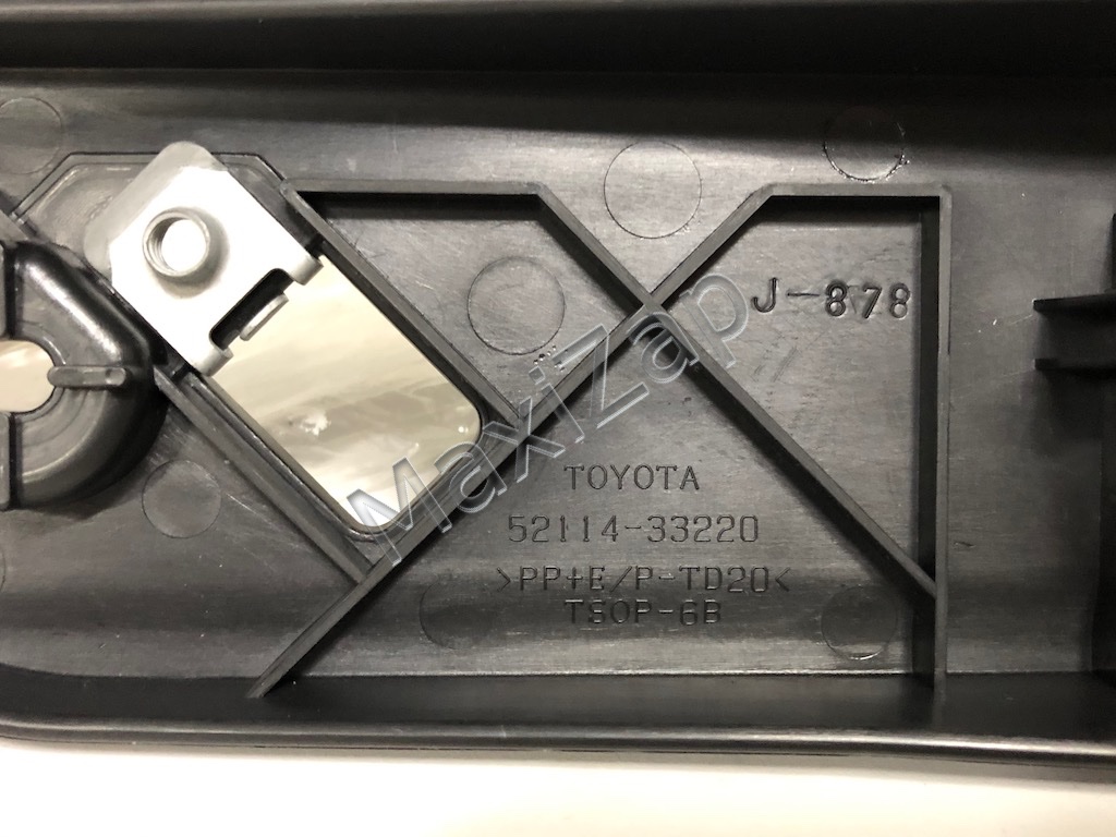5211433220 TOYOTA / LEXUS Панель крепления номерного знака