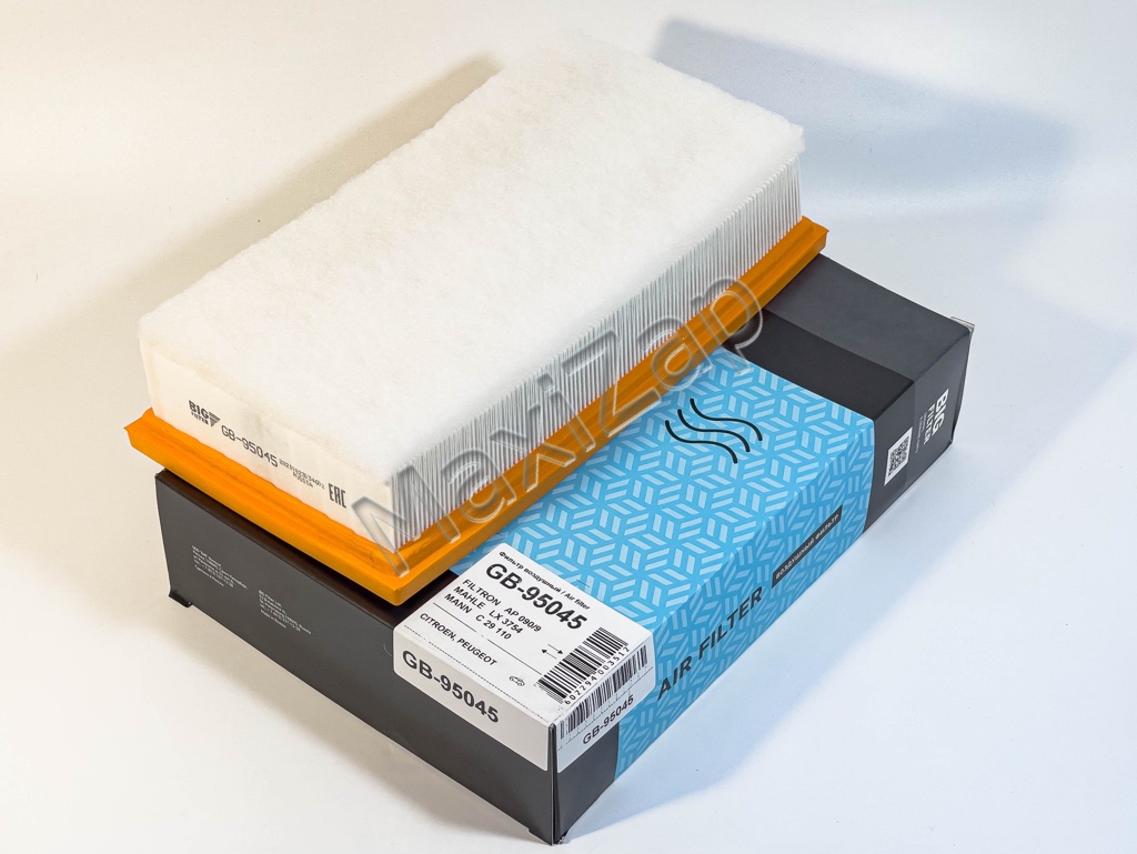 GB95045 BIG FILTER Фильтр воздушный C4 Picasso 308 2.0HDi 11- Expert IV 17-