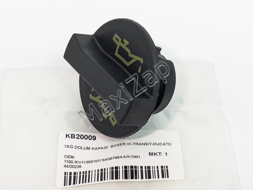 KB20009 KB Крышка маслозаливная BOXER/JUMPER/BOXER III