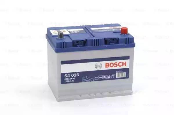 0092S40260 BOSCH Стартерная  аккумуляторная  батарея