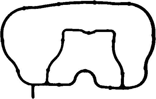 025250 ELRING Прокладка,  впускной  коллектор