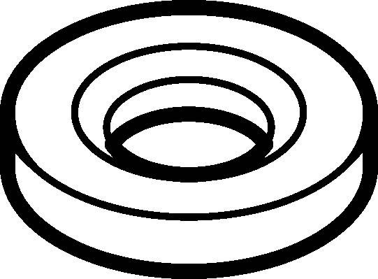 056790 ELRING ПРОКЛАДКА  РЕЗИНОВАЯ