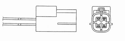1433 NGK  _ЛЯМБДА-ЗОНД!  L=271MM  NISSAN  PATHFINDER  2,5  16