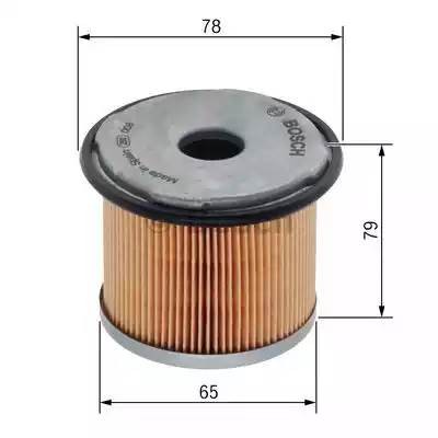 1457431712 BOSCH Фильтp топл.RENAULT 1.9TDI F9Q,F8Q