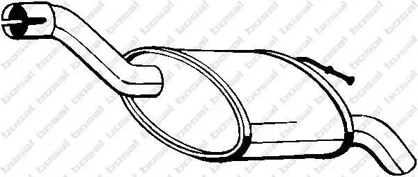 154293 BOSAL T?UMIK  FORD  FOCUS  1,8  TD  (01/99-)  HTB