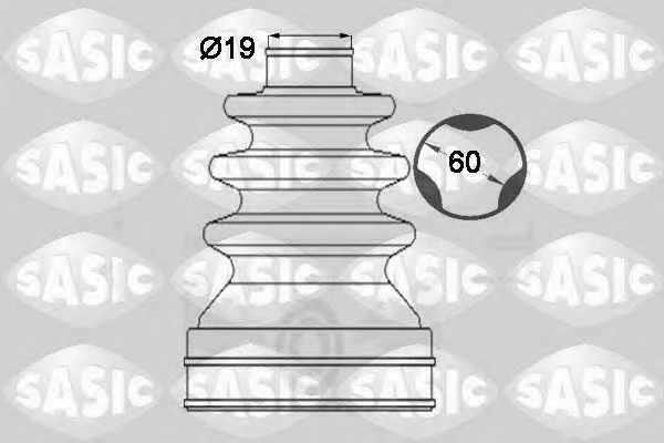 1904032 SASIC Комплект  пылника,  приводной  вал