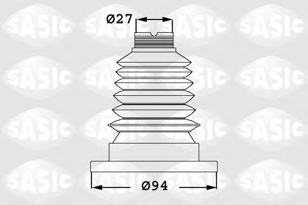 1906001 SASIC Комплект  пылника,  приводной  вал