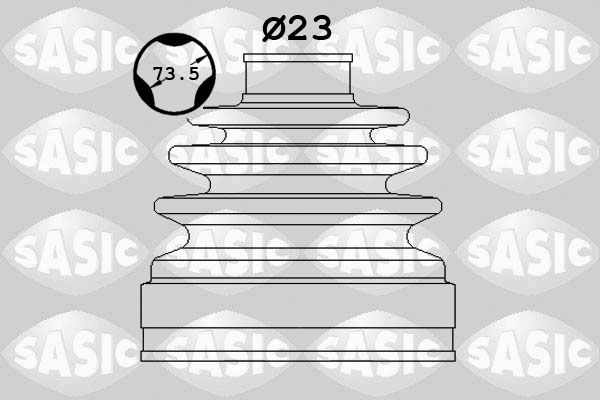 1906129 SASIC OS?ONA  PRZEGUBU  NISSAN  QASHQAI  X-TRAIL  /  WEWN?TRZNA/