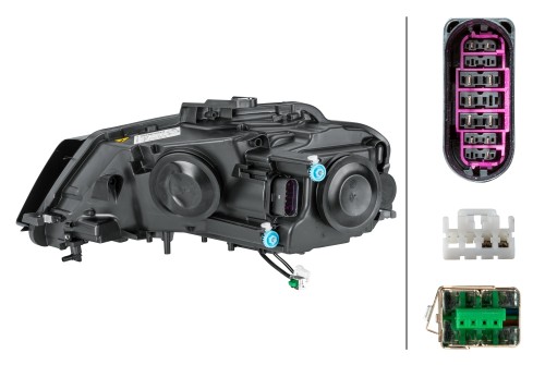 1EL009648401 HELLA ОСНОВНАЯ  ФАРА