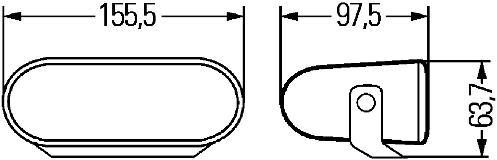 1FA008284811 HELLA Комплект  фар  дальнего  света