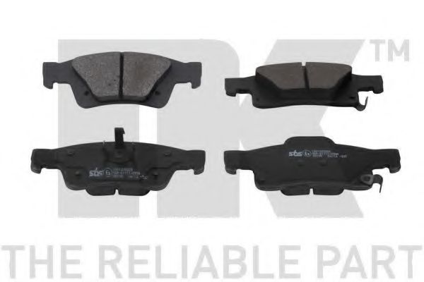 229329 NK комплект колодок для дисковых тормозов