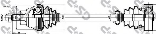 261001 LINEX LINKA  SPRZ?G?A  MAZDA  323  86-