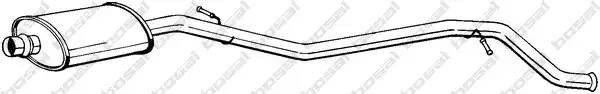 286075 BOSAL T?UMIK  PEUGEOT  406  1,8I-16V  (01-03/03)  S  ED,  STW