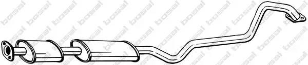 288389 BOSAL Резонатор N16E QG18DE c 0802 (BM810-KE)