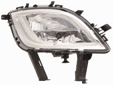 4422026RUE1 DEPO Фара противотуманная OPEL ASTRA J 10-12 хром