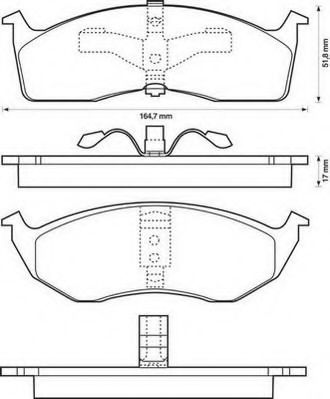 573072J JURID klocki  ham.  CHRYSLER  NEON  VOYAGER
