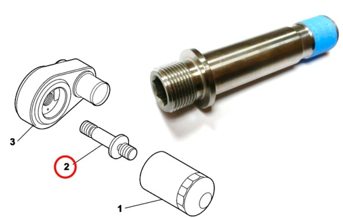 5801630350 IVECO Штутцер маслянного охладителя Fiat 2.3