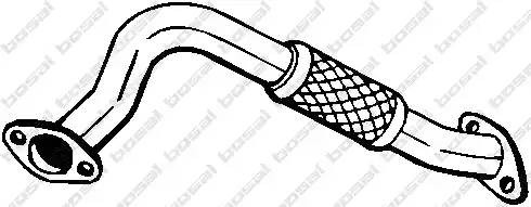 713215 BOSAL Труба  выхлопного  газа