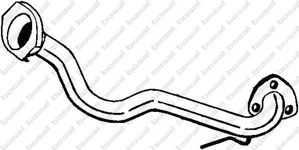 730207 BOSAL Глушитель