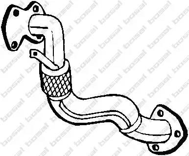 737263 BOSAL RURA  VOLKSWAGEN  PASSAT,  POLO,  GOLF  III93  -96  20B