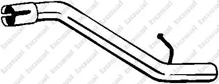 750203 BOSAL Труба  выхлопного  газа