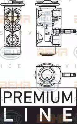 8UW351234201 HELLA Расширительный  клапан  системы  кондициони