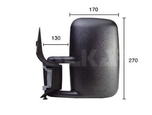 9201966 ALKAR Зеркало  мех.  л.    MB  Sprinter  95-06