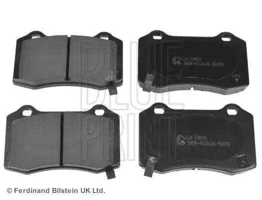 ADA104206 BLUE PRINT Комплект  тормозных  колодок,  дисковый  тормоз