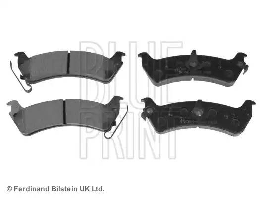 ADA104215 BLUE PRINT Комплект  тормозных  колодок,  дисковый  тормоз