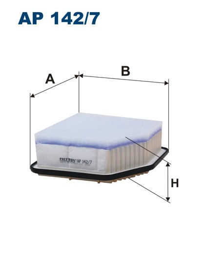 AP1427 FILTRON Воздушный  фильтр