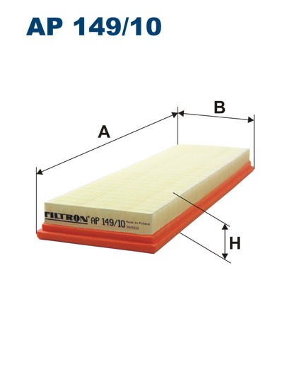 AP14910 FILTRON ФИЛЬТР  ВОЗДУШНЫЙ