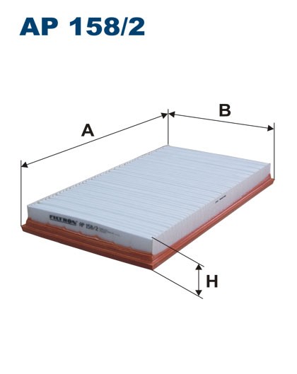 AP1582 FILTRON Фильтр  воздушныйMB  Vito/Viano  3.0CDI  06>