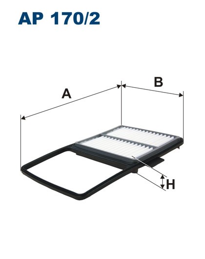 AP1702 FILTRON Воздушный  фильтр