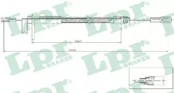 C0441B LPR Трос
