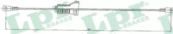 C0912B LPR Тросик  тормоза