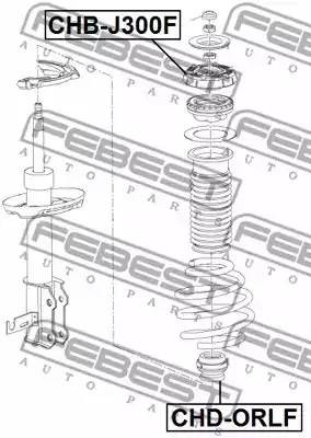 CHDORLF FEBEST Пыльник Амортизатора