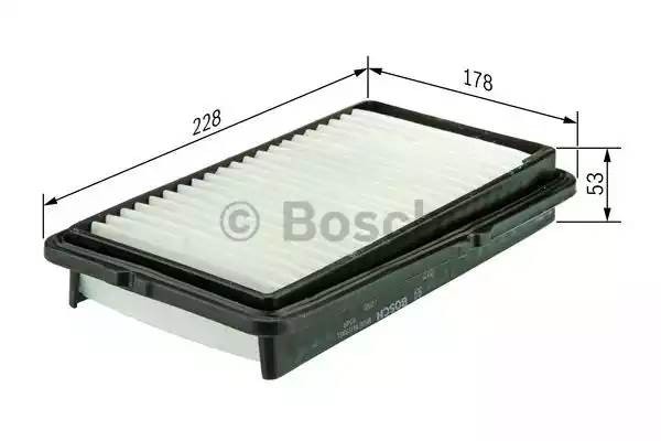 F026400125 BOSCH Воздушный  фильтр