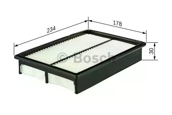 F026400127 BOSCH Воздушный  фильтр