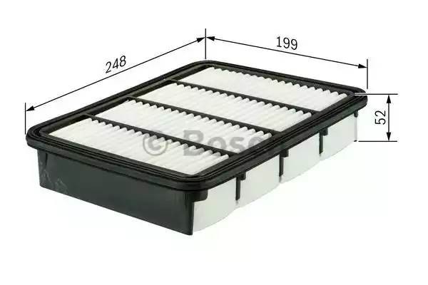 F026400165 BOSCH Воздушный  фильтр