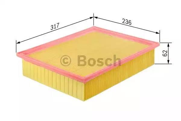 F026400303 BOSCH ВСТАВКА  ВОЗДУШНОГО  ФИЛЬТР