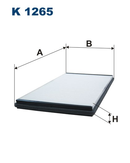 K1265 FILTRON ФИЛЬТР САЛОНА  X5 не уголь