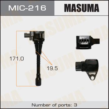 MIC216 MASUMA Катушка зажигания Y62