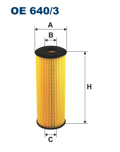 OE6403 FILTRON Фильтр  масляный  MB  W202/W203/W124/W210,  SSANG  YONG