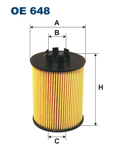OE648 FILTRON Фильтр  масляный  Opel  Corsa  B  1.0i  12V  96-00  Astra,