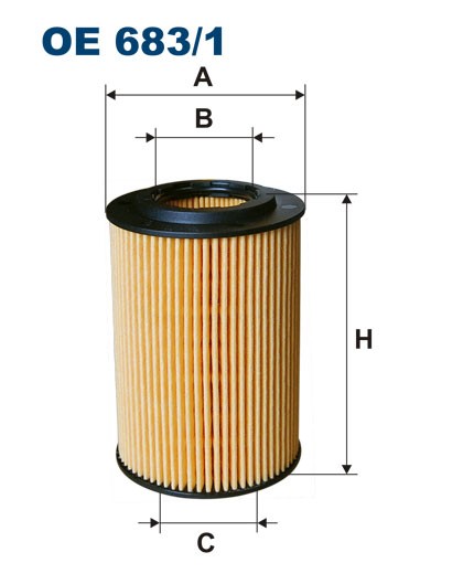 OE6831 FILTRON Масляный  фильтр
