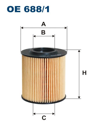 OE6881 FILTRON Масляный  фильтр