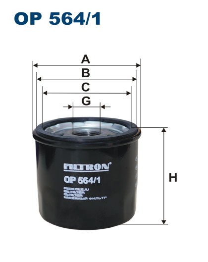 OP5641 FILTRON Масляный  фильтр