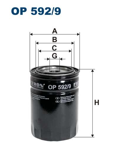 OP5929 FILTRON Фильтр  масляный  IVECO  Daily