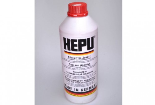 P999G12 HEPU АНТИФРИЗ КРАСНЫЙ  КОНЦЕНТРАТ HEPU G12  40  1.5L
